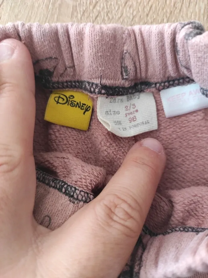 Pantalon bebe fille zara disney - photo numéro 3