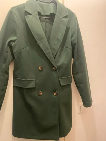 Manteau taille M vert