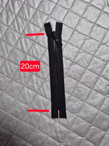 Fermeture eclair autobloc 20cm