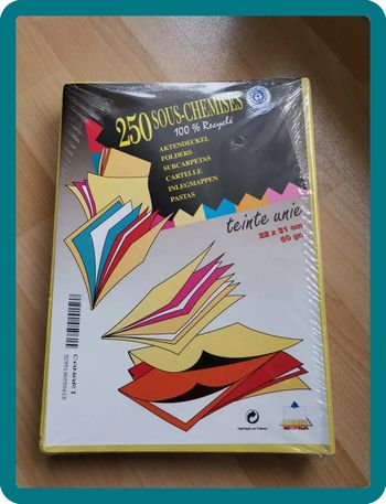 Lot de 250 sous-chemises