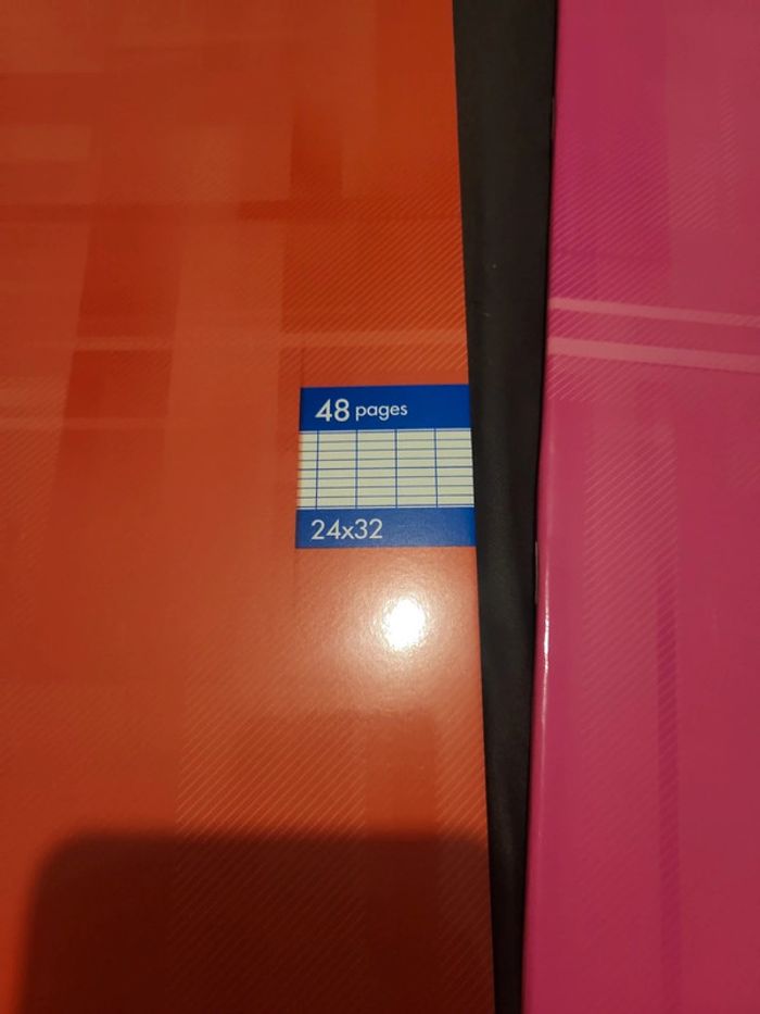 Lot 2 cahier 24x32 48 pages clairefontaine - photo numéro 2