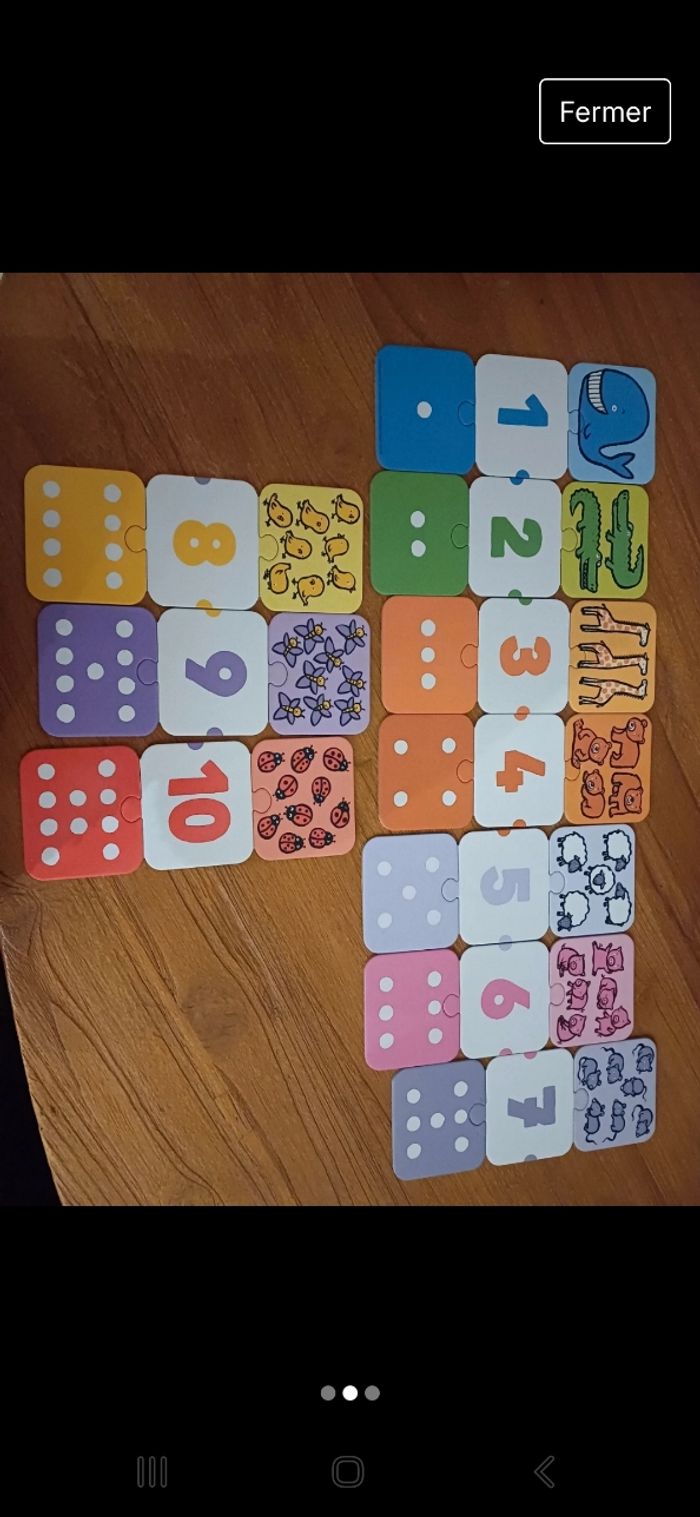 Puzzles chiffres - photo numéro 2