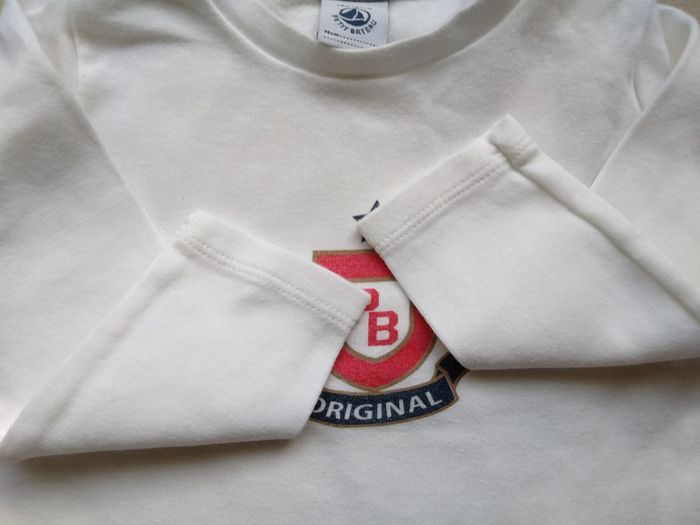 Maillot longues manches, petit bateau, taille 18 mois - photo numéro 5