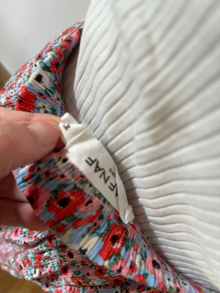 Magnifique robe midi fendue Naf Naf - photo numéro 6