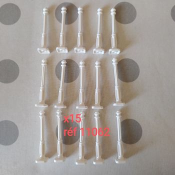 Lego : 15 lampadaires réf 11062
