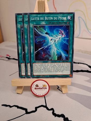 Playset 3x Lutte Du Butin Du Péché Yu-Gi-Oh! Héritage de la Destruction FR LEDE