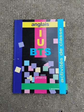 Anglais BTS activités de classe