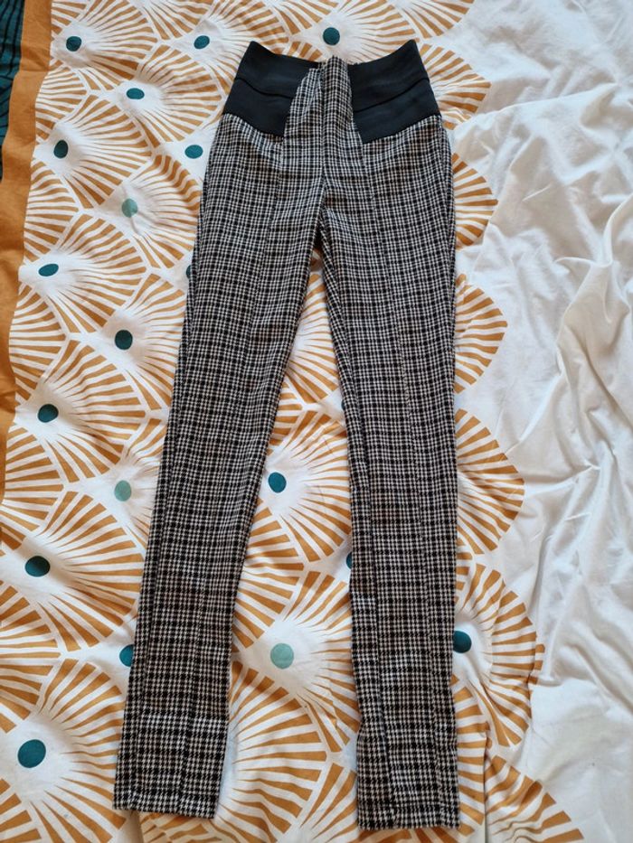 Pantalon à carreaux