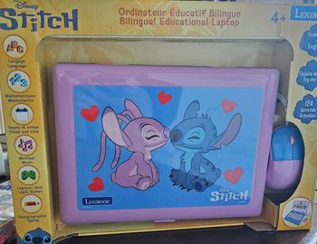 Ordinateur stitch et angel