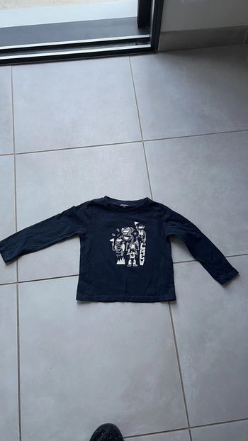 T-shirt manches longues 3 ans