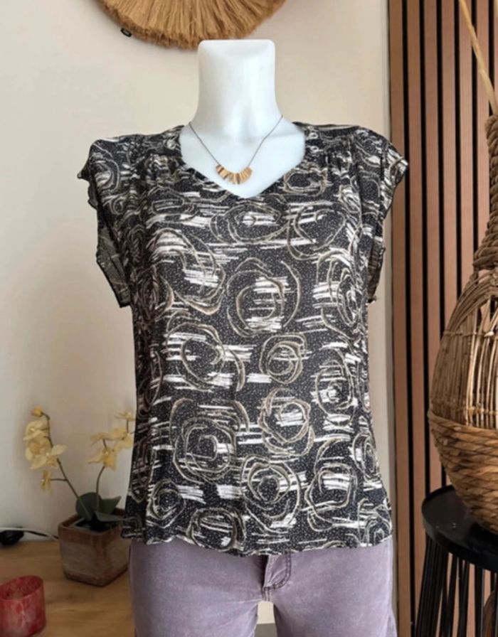 T-shirt blouse manches courtes IKKS