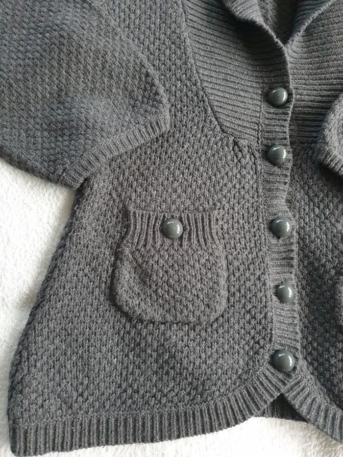 Gilet femme manches 3/4 L - photo numéro 2