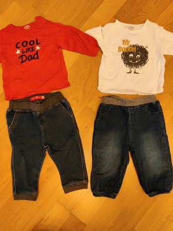 Lot de deux tenues taille 9 mois