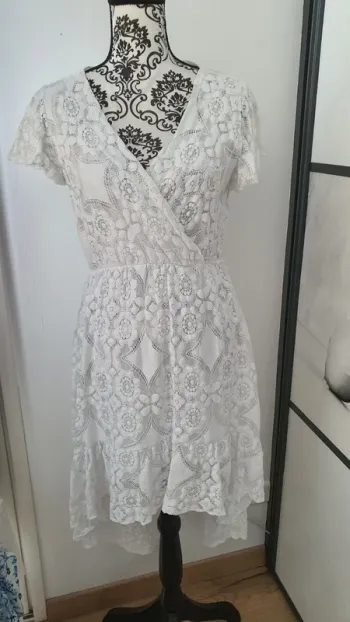 Robe dentelle bohème