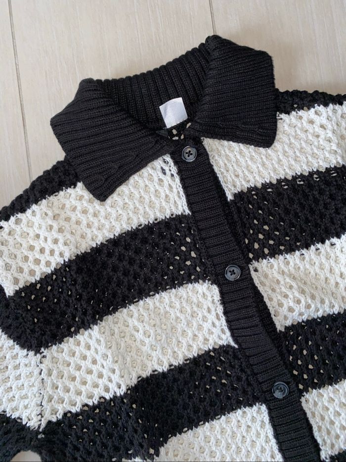 H&M gilet ajouré XS - photo numéro 2
