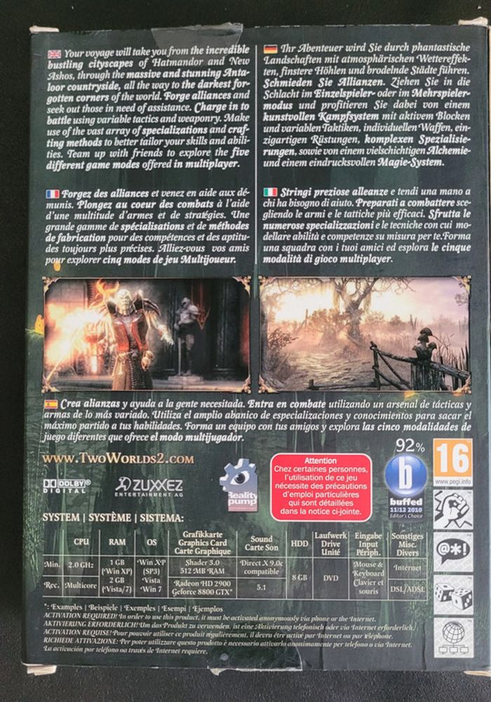 Two Worlds II PC Premium Edition Collector - photo numéro 5