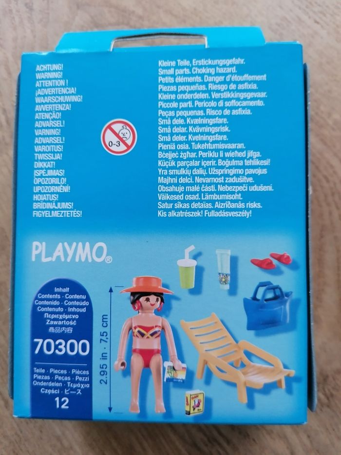 Playmobil 70300 Vacancière avec transat - photo numéro 2