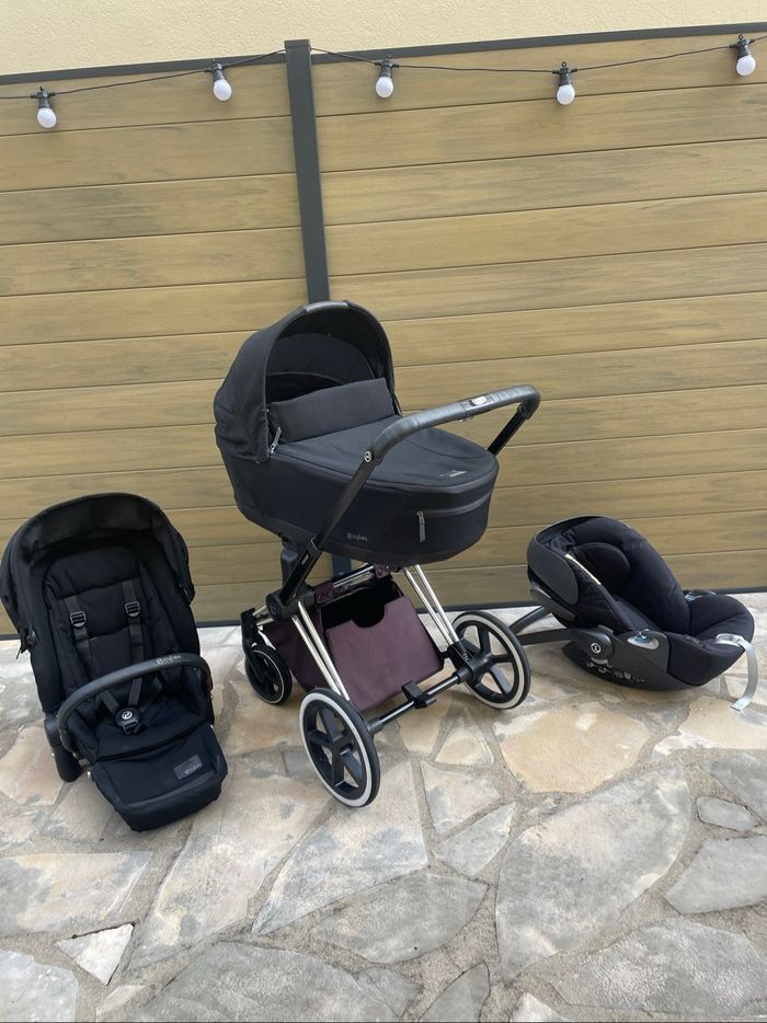 Poussette cybex priam + nacelle + cosy + accessoires - photo numéro 5