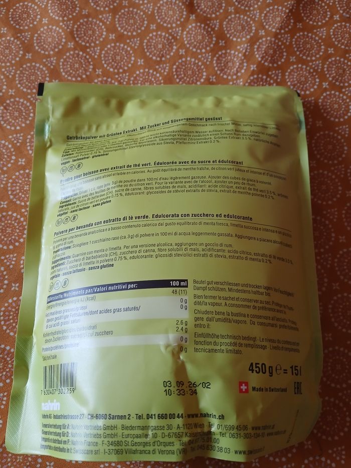 Boisson à base de mojito - photo numéro 2