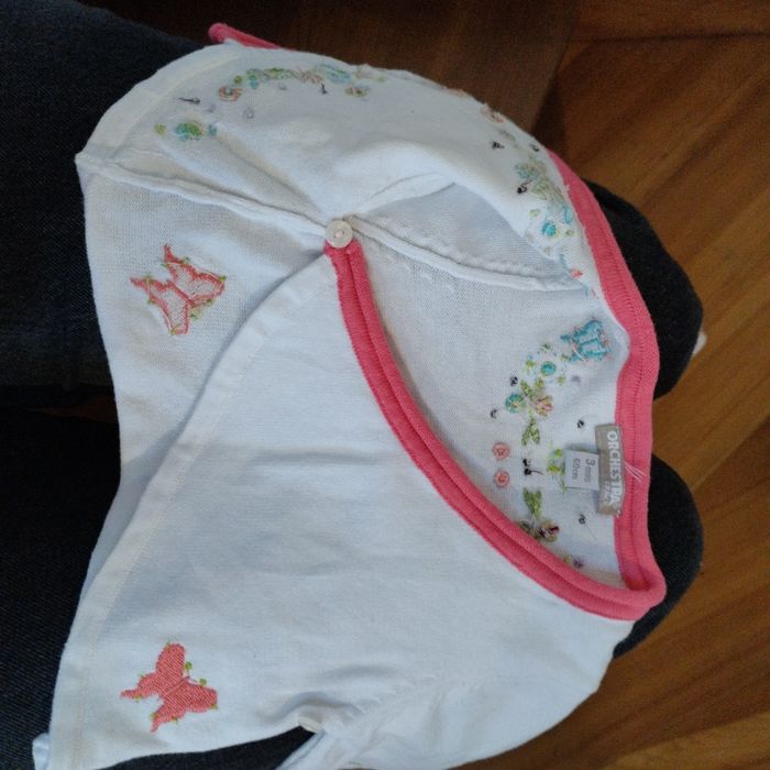 Gilet brodé fille 3 mois - photo numéro 9