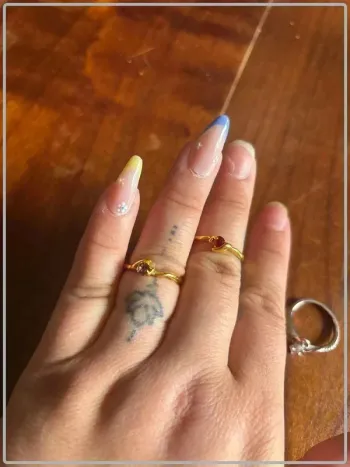 Lot bague taille 55