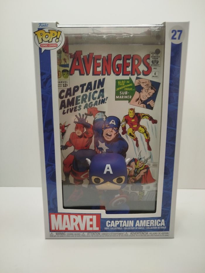 Funko pop comics cover - Captain America - photo numéro 3