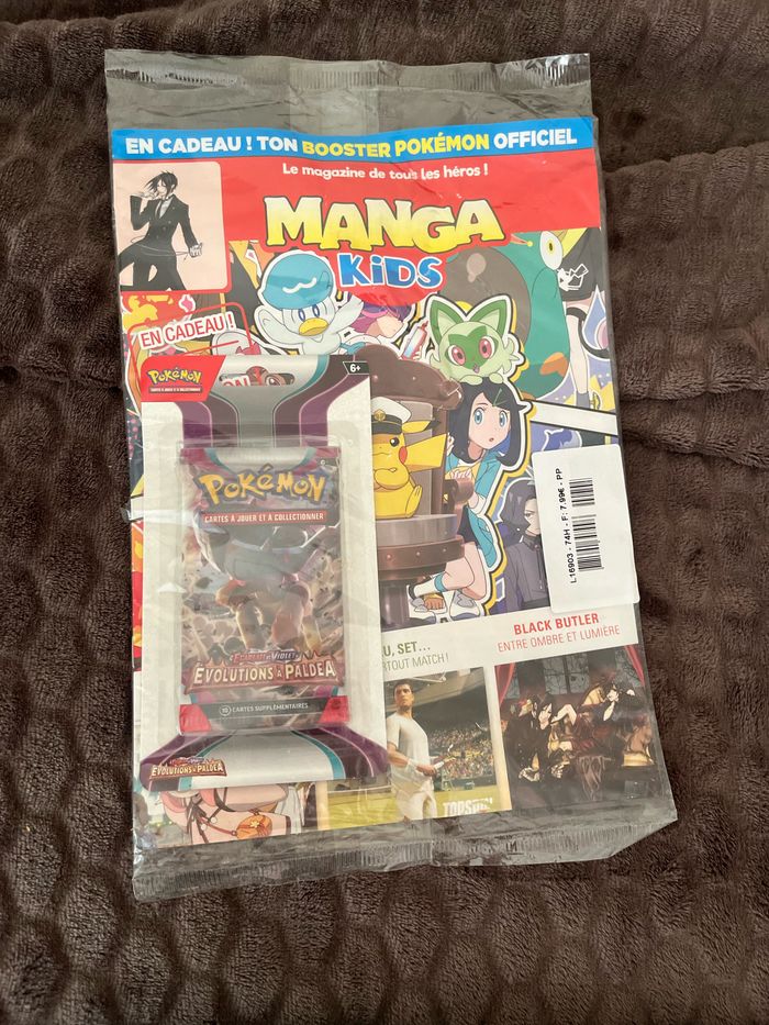 Pokemon evolution a paldea booster magazine