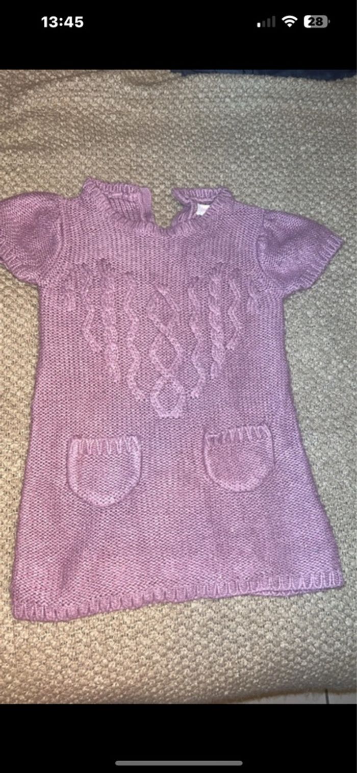 Robe manche courte 4 ans