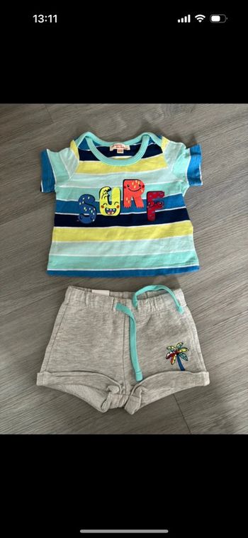 Ensemble dpam taille 3 mois