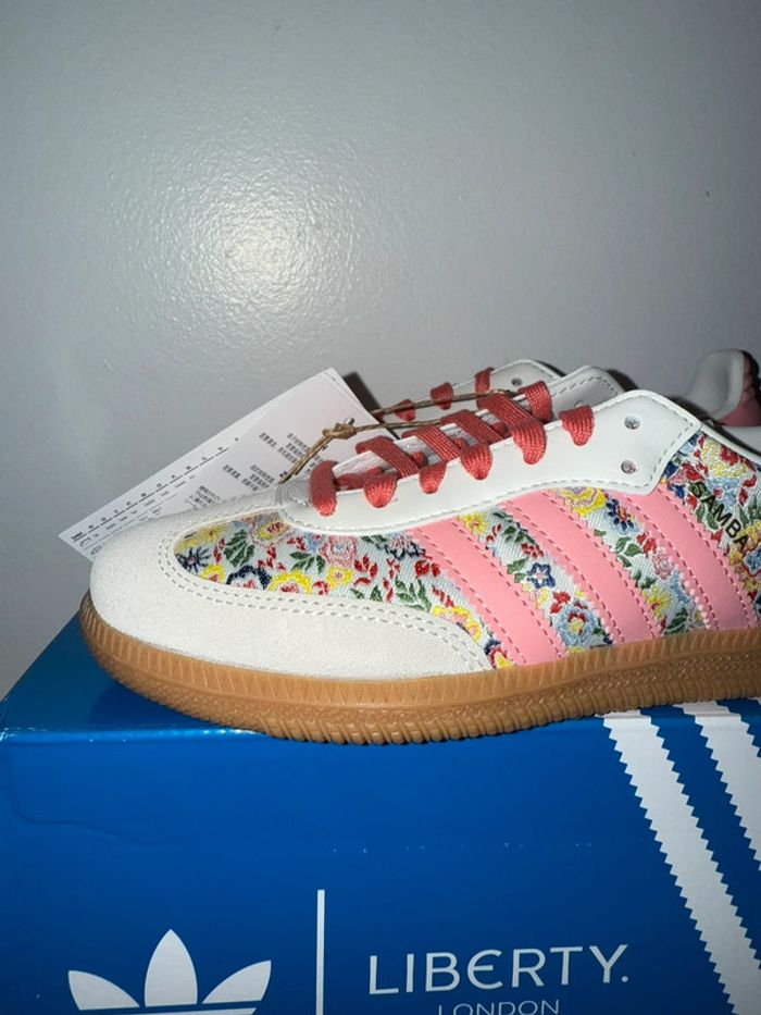 Adidas Samba OG GS Liberty London fleurs / floral print - photo numéro 3