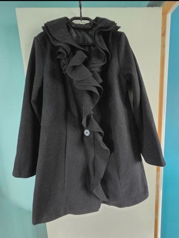 Manteau noir femme