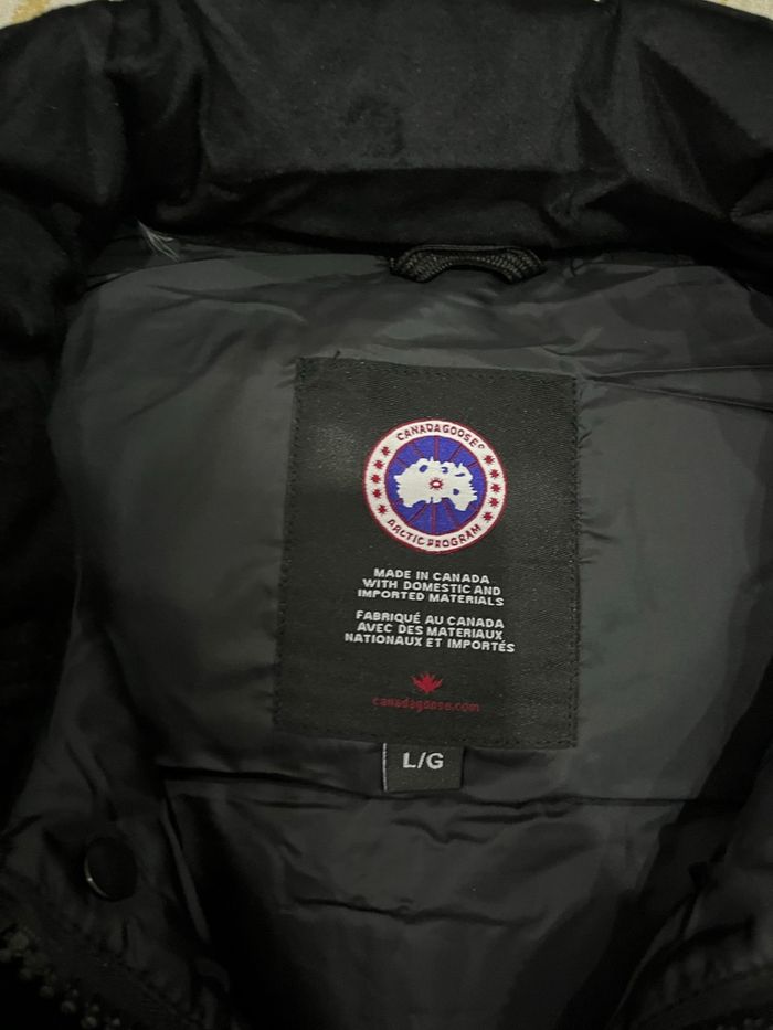 Canada goose sans manche noir - photo numéro 5
