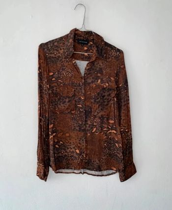 Chemise marron femme taille 36