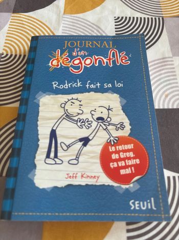 Livre enfant Journal d’un dégonflé tome 2