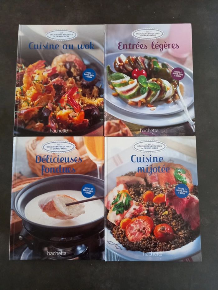 Lot 3 livres cuisines 2,5 euros, ou lot 21 livres - photo numéro 2