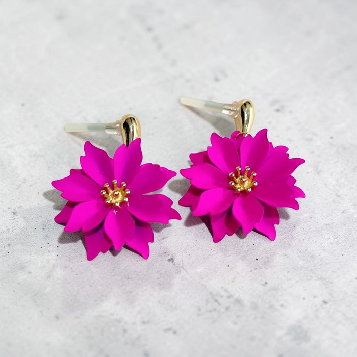 Boucles d'oreilles pendantes - photo numéro 1