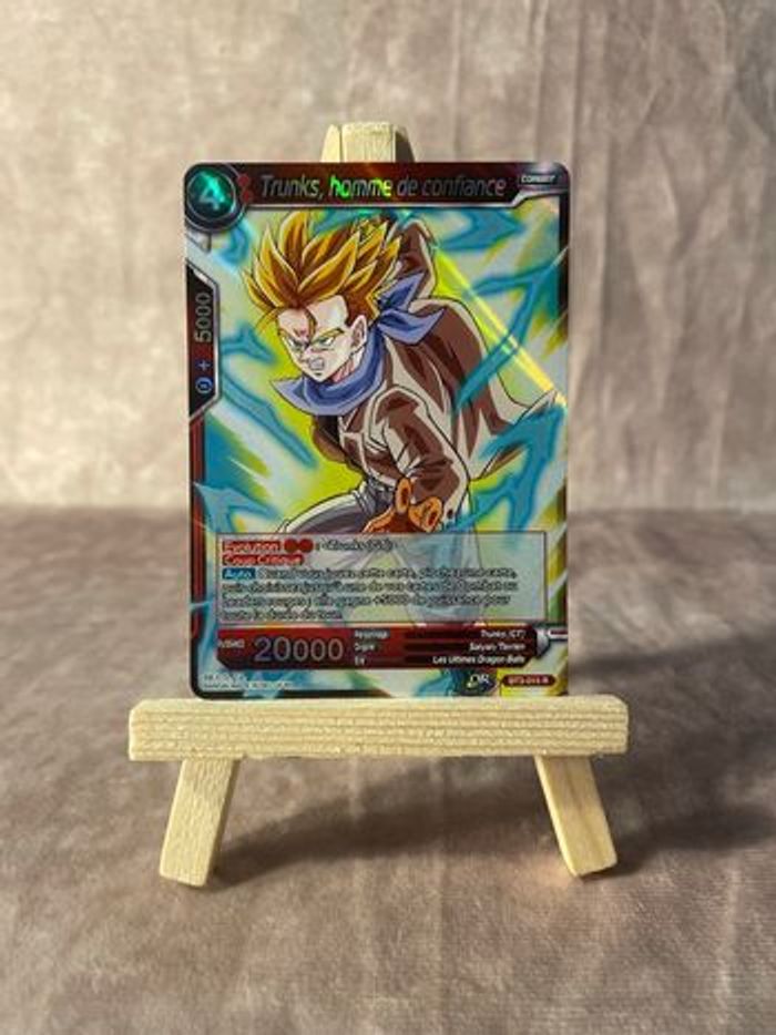 Bt3 - 010 R - Trunks, homme de confiance - Dbs card game - version française