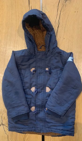 Manteau à capuche marine garçon 5 ans Verbaudet