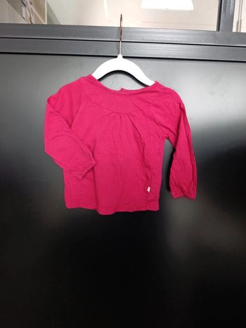 Tee shirt manches longues 12M