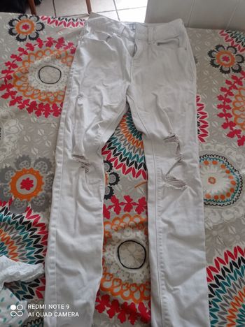 Jean fille taille 13 ans