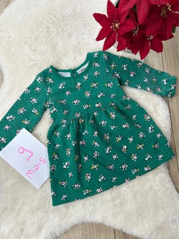 Jolie robe à fleur ~ primark ~ 9 mois