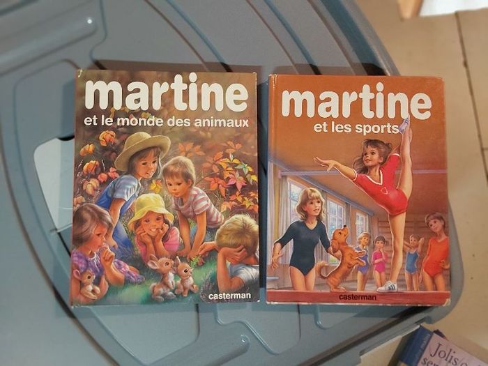 Lot 2 livres Martine