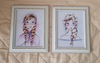 Cadres reine des neiges