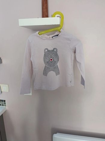 Tee shirt manches longues fille 5 ans Okait