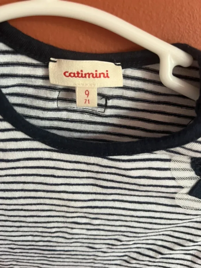 T shirt rayé Catimini - photo numéro 4
