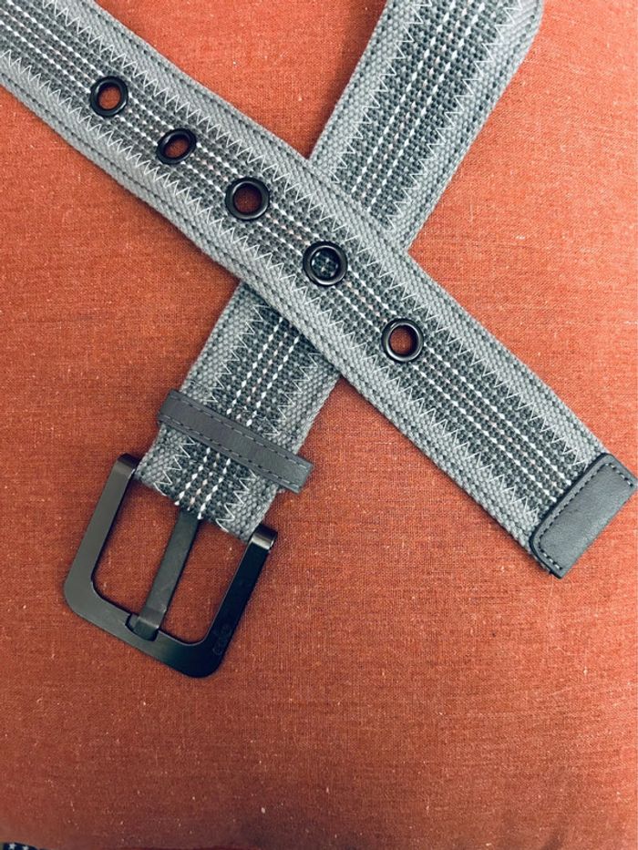 🩶Ceinture coton gris EDC by Esprit Light gray Cotton Belt🩶 - photo numéro 8