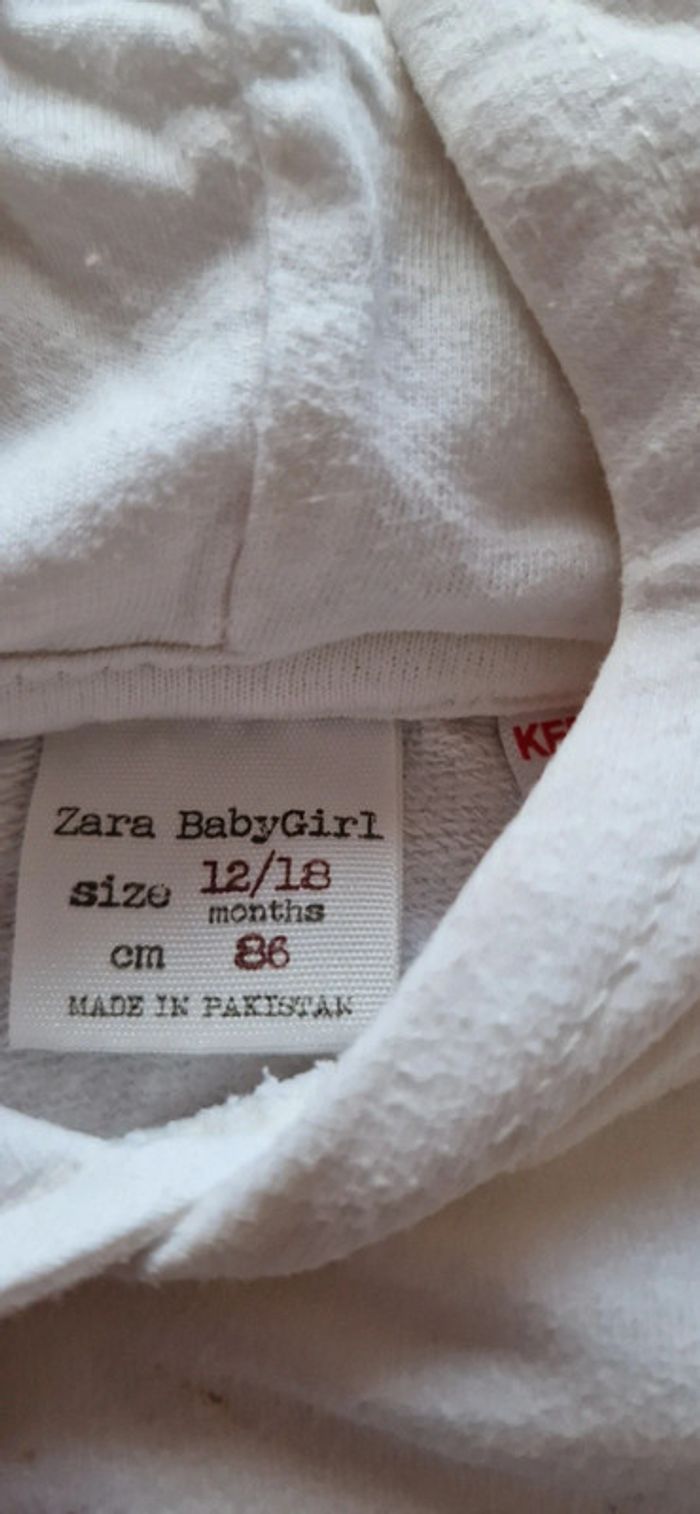 Lot de 2 tenues fille 12/18 mois Zara baby girl - photo numéro 10