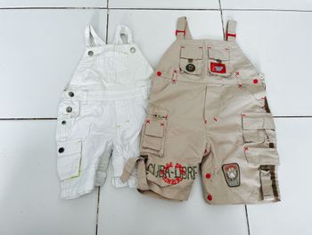 Lot de 2 salopettes