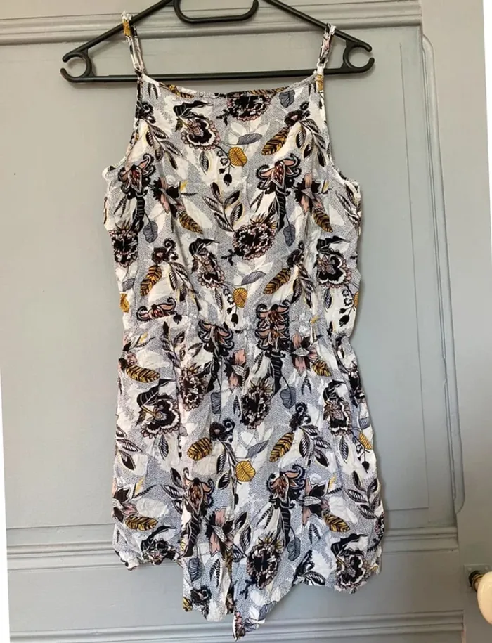 Combishort gémo à motifs fleuris : T 36 - photo numéro 5