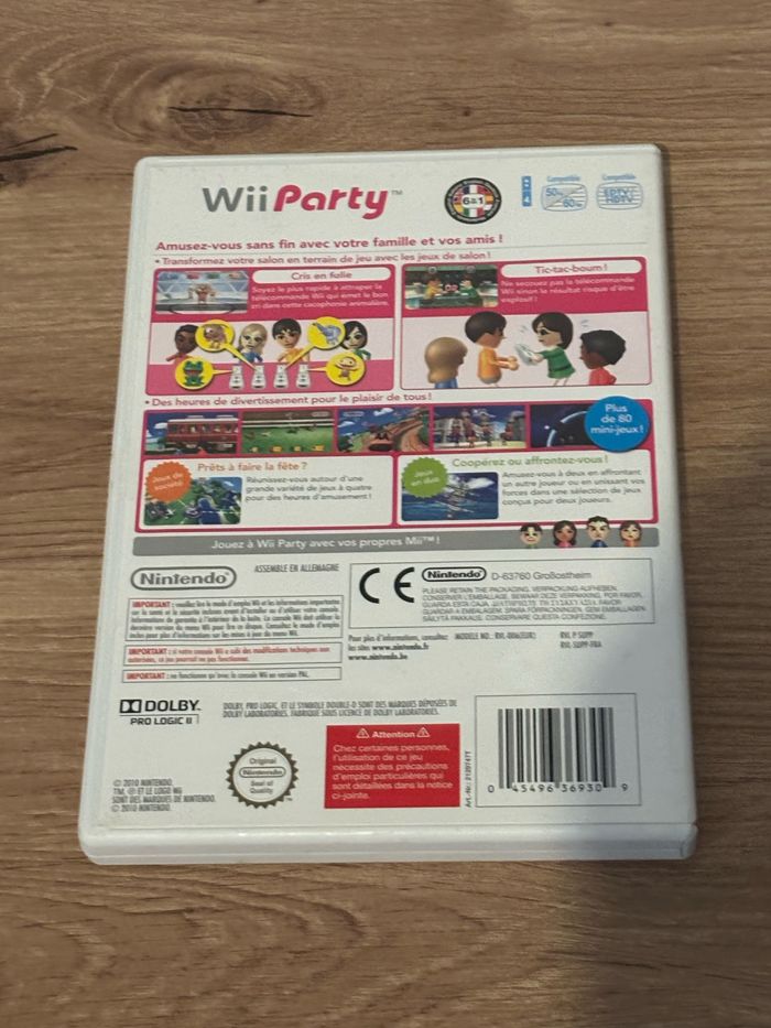 Jeu wii party - photo numéro 2